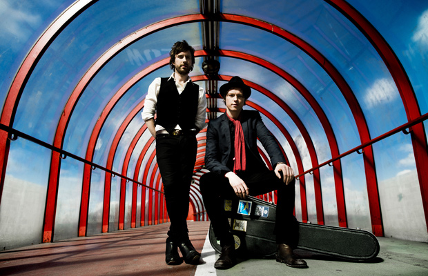 Martin and James with Band: Life's A Show-Tour