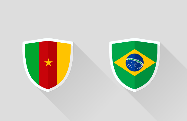 Fußball-WM: Kamerun - Brasilien
