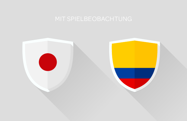 Fußball-WM: Japan - Kolumbien