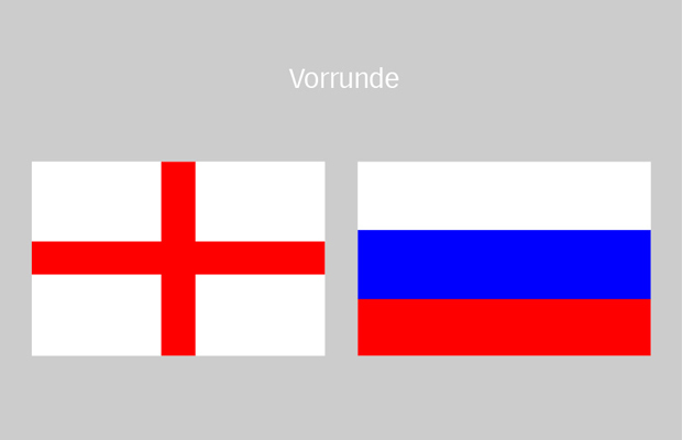 Fußball-EM: England - Russland