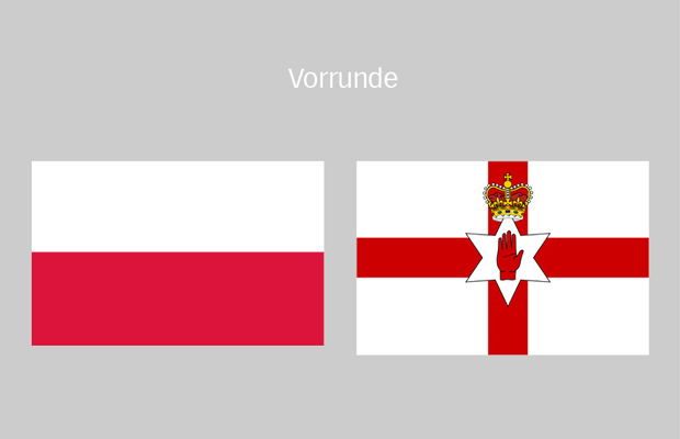 Fußball-EM: Polen - Nordirland