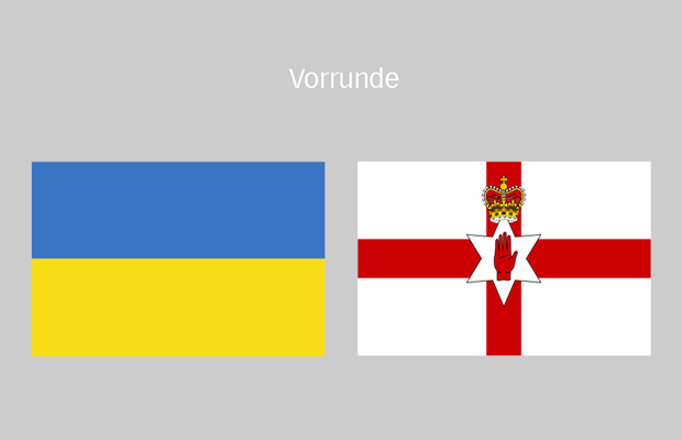 Fußball-EM: Ukraine - Nordirland 