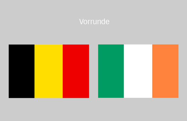 Fußball-EM: Belgien - Irland