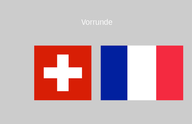 Fußball-EM: Schweiz - Frankreich