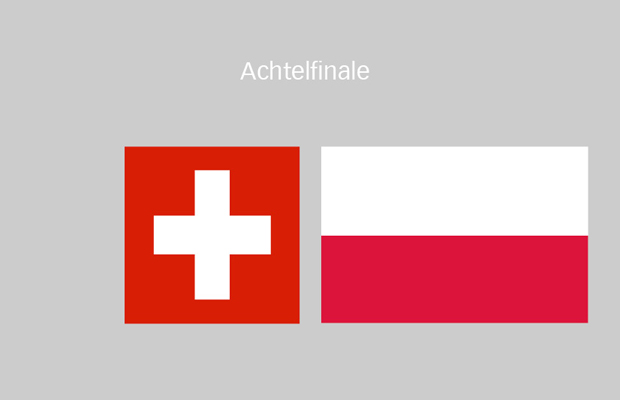 Fußball-EM: Schweiz - Polen
