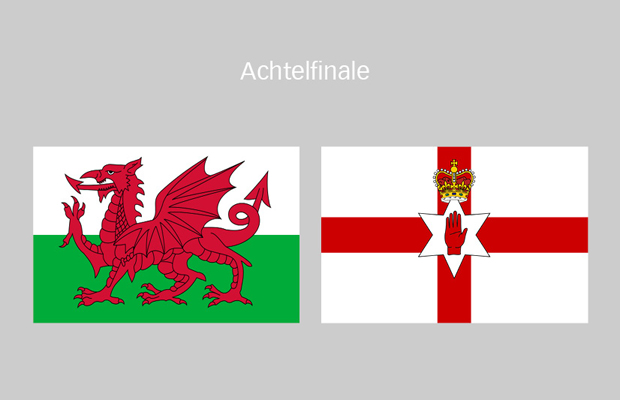 Fußball-EM: Wales - Nordirland