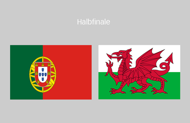 Fußball-EM: Portugal - Wales