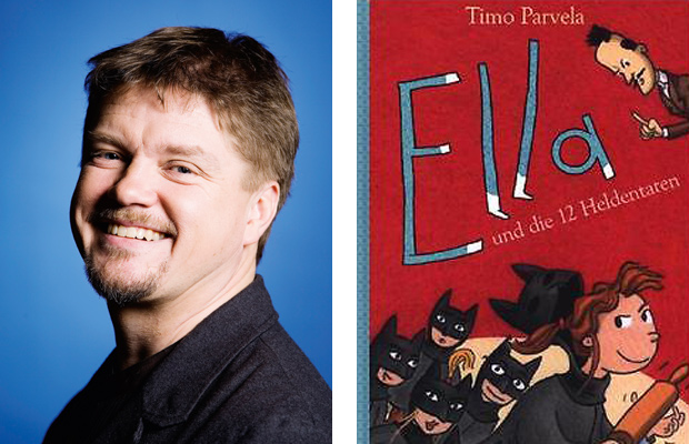 Eröffnung Huch, ein Buch! Timo Parvela liest Geschichten von Ella und Pekka