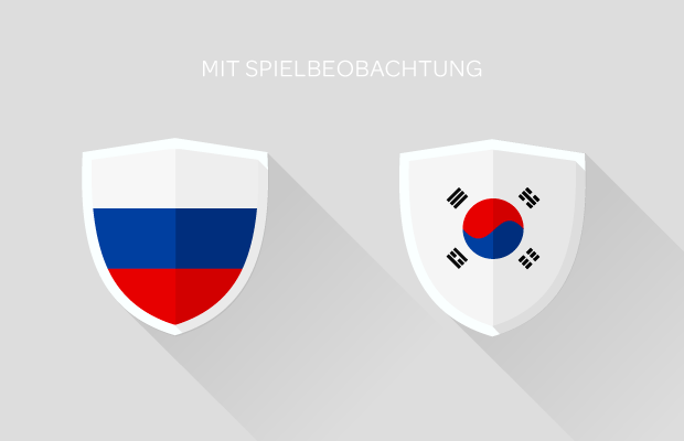 Fußball-Weltmeisterschaft: Russland - Südkorea