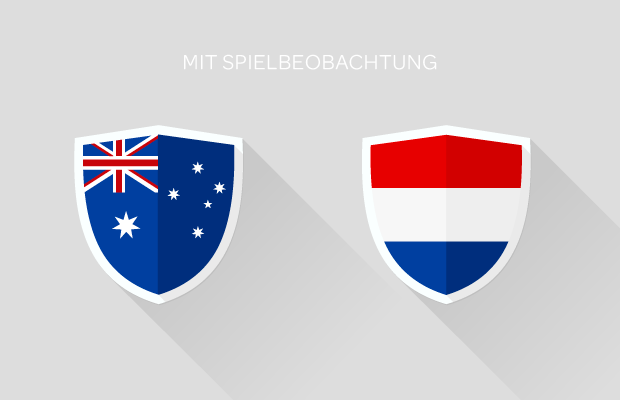 Fußball-Weltmeisterschaft: Australien - Niederlande