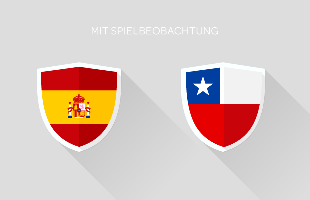 Fußball-Weltmeisterschaft: Spanien - Chile