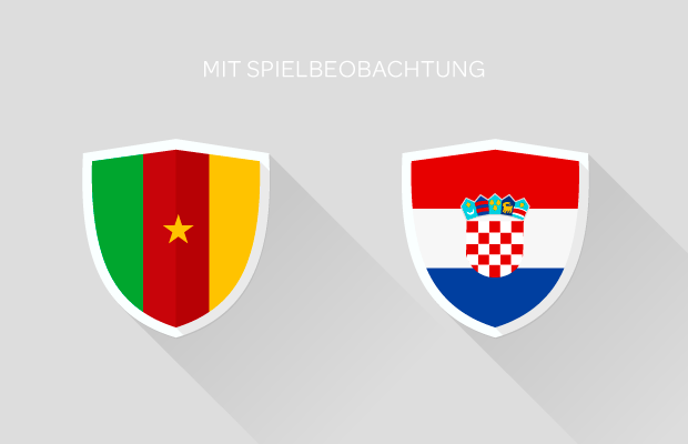 Fußball-Weltmeisterschaft: Kamerun - Kroatien