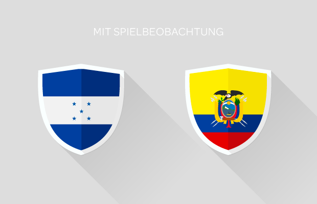 Fußball-Weltmeisterschaft: Honduras - Ecuador