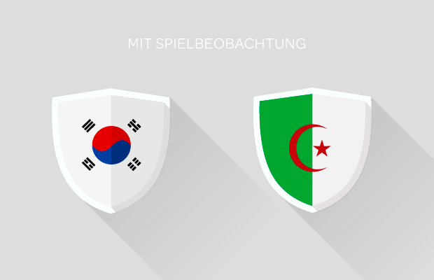 Fußball-Weltmeisterschaft: Südkorea - Algerien