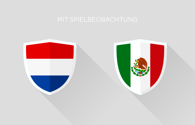 Fußball-WM: Niederlande - Mexiko